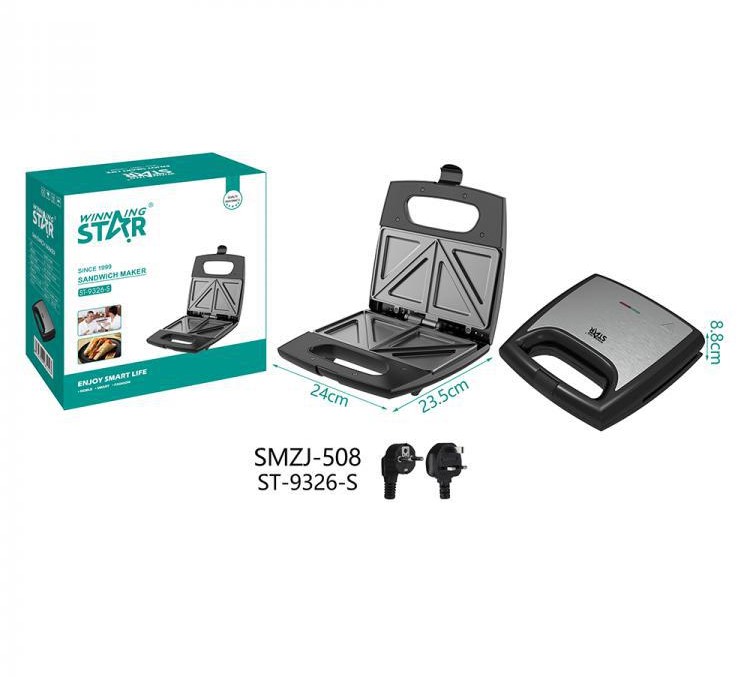 Nonstick Sandwich Maker Donut Machine with Indicator Light St-9326s