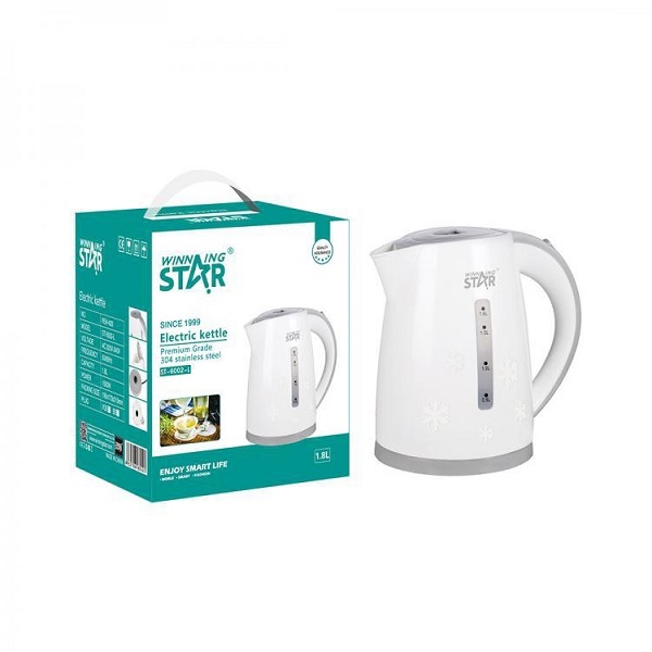 WINNING STAR Electric Kettle with Transparent Window Home appliance St-6002-L