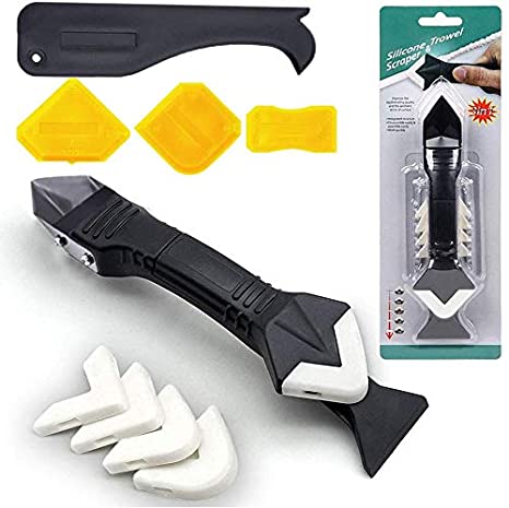 Silicone Tools Trowel Scraper Set Glass Grout Caulking Tool New