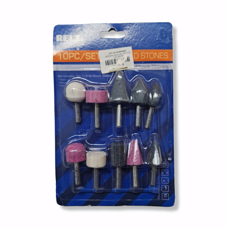 Reli Abrasives Grinding Head 6M 10 pcs