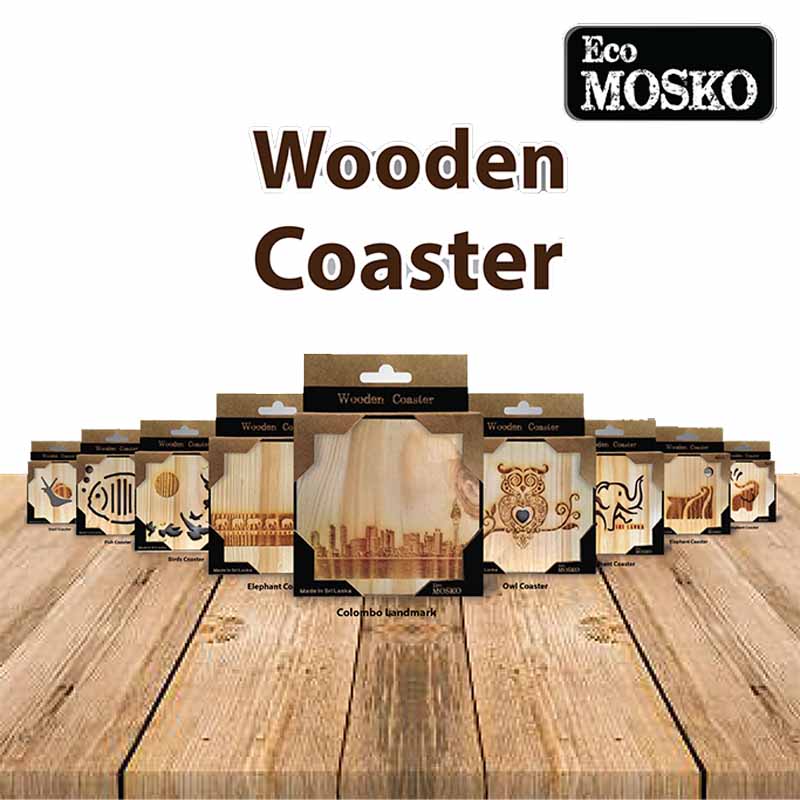 Mosko Eco Wooden Coaster