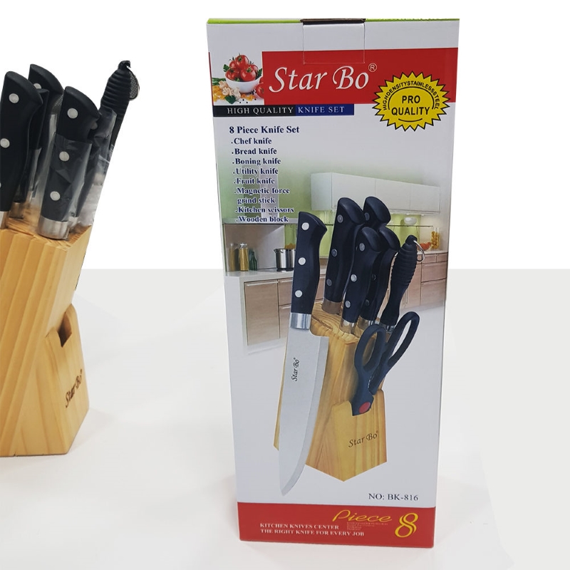 STAR BO - 8 PCS KNIFE SET