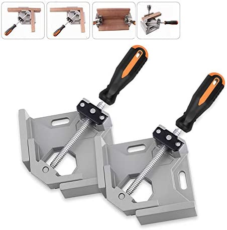 90 Degree Right Angle Clamp Adjustable Swing Corner Clamp , Welding , Drilling , Picture Framing