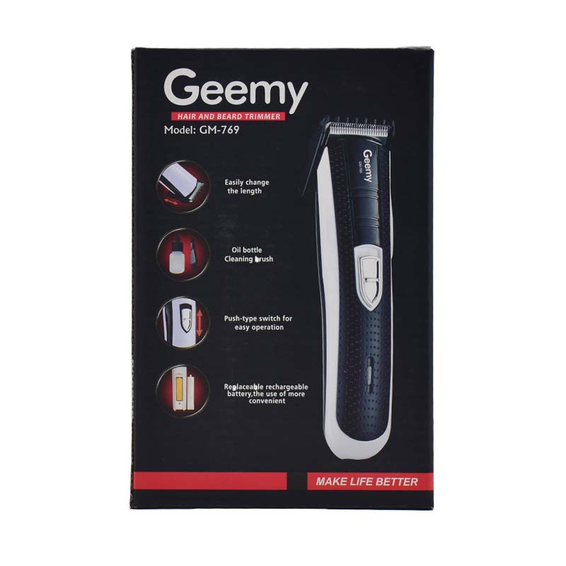 Geemy Hair & Beard Trimmer Model - GM - 769
