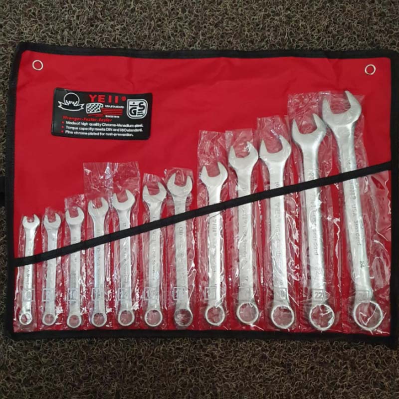 YEII USA Standard Spanner Set 14 PCS