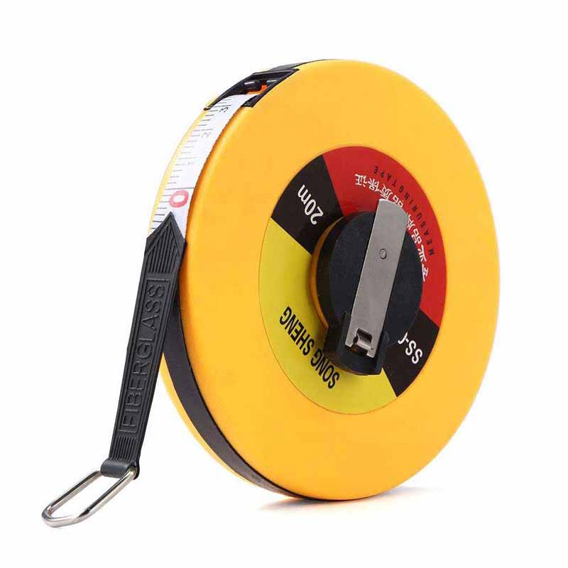 CAI HONG Fiber Measuring Tape 15 M/50 FT